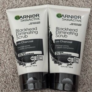 Garnier SkinActive Blackhead Eliminating Scrub with Charcoal - Set of 2